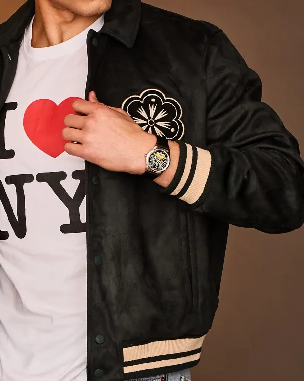 ミッドナイトオーラクォーツ TSUYOSA 60 Green Dial Stainless Steel Bracelet NK0024-54X | CITIZEN